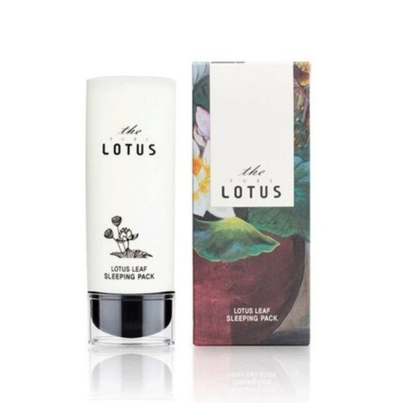 THE PURE LOTUS Lotus Leaf Sleeping Pack Moisturizer NIB - Picture 1 of 2